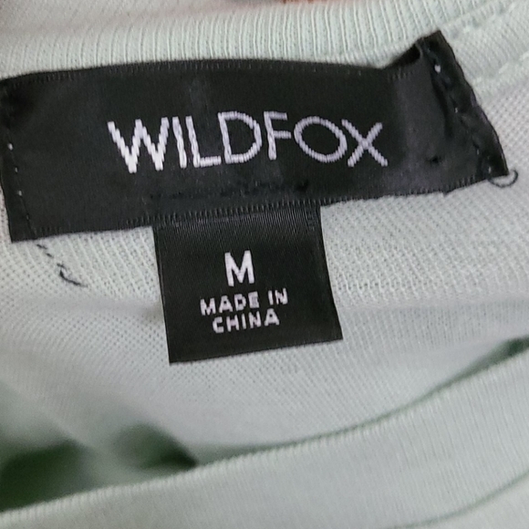 Nwt Wildfox On The Prowl Cheetah T-Shirt Green - Picture 4 of 5
